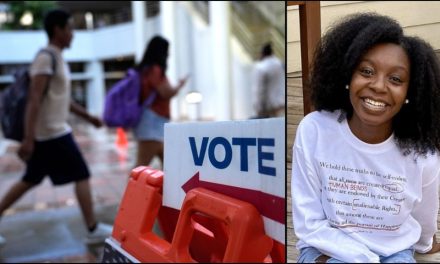 Early ballots cast as advocates warn of voter suppression and intimidation efforts