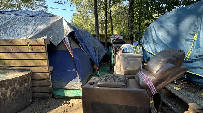 Huntsville plans cleanup and ‘reset’ at fire-damaged homeless camp