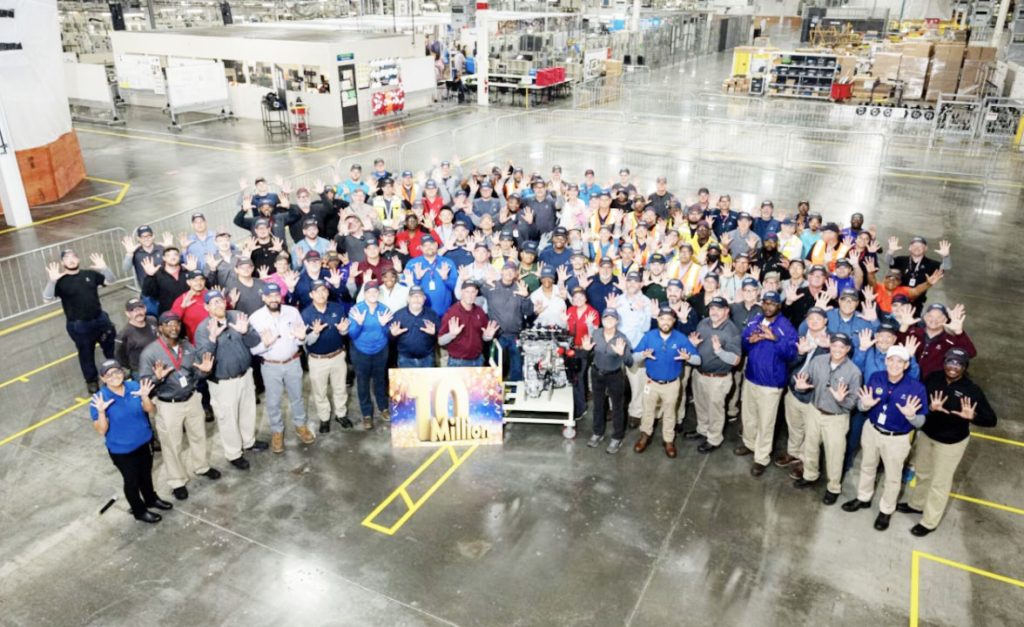 Huntsville Toyota engine plant hit a significant milestone this week