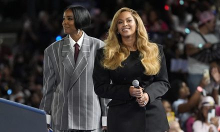 Harris, Beyoncé team up for a Texas rally on abortion rights and hope battleground states hear them