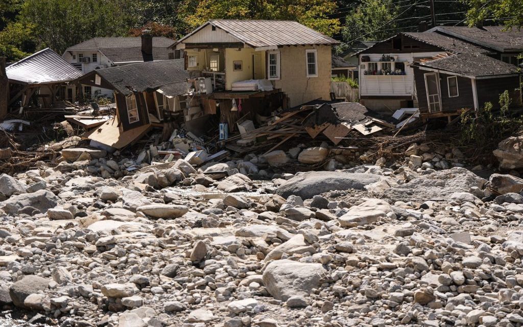 Black residents attempt recovery efforts in devastation of Hurricane Helene