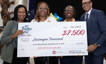 Jazzmyne Townsend takes ‘D.C. Teacher of the Year’ title