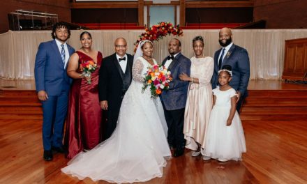 Jemima and Daniel Carter wed at New Shiloh Baptist Church