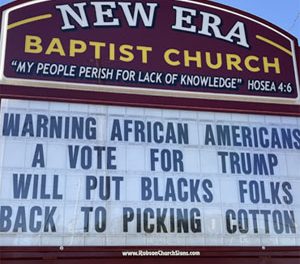 Pastor riles up Alabama’s Lt. Governor with anti-Trump sign