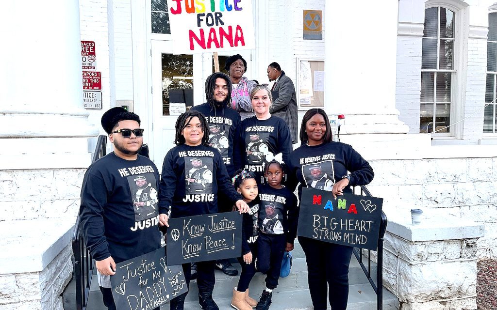 Marchers rally to support family of Black man found hanging in rural Alabama 