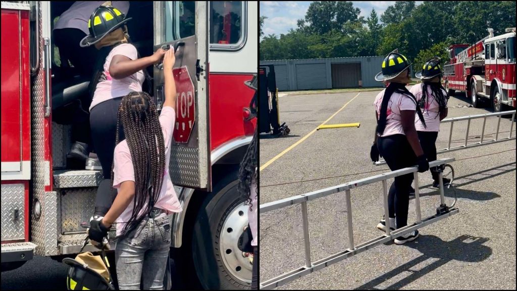 Fired up for success: How Camp Spark encourages the next generation of firewomen 