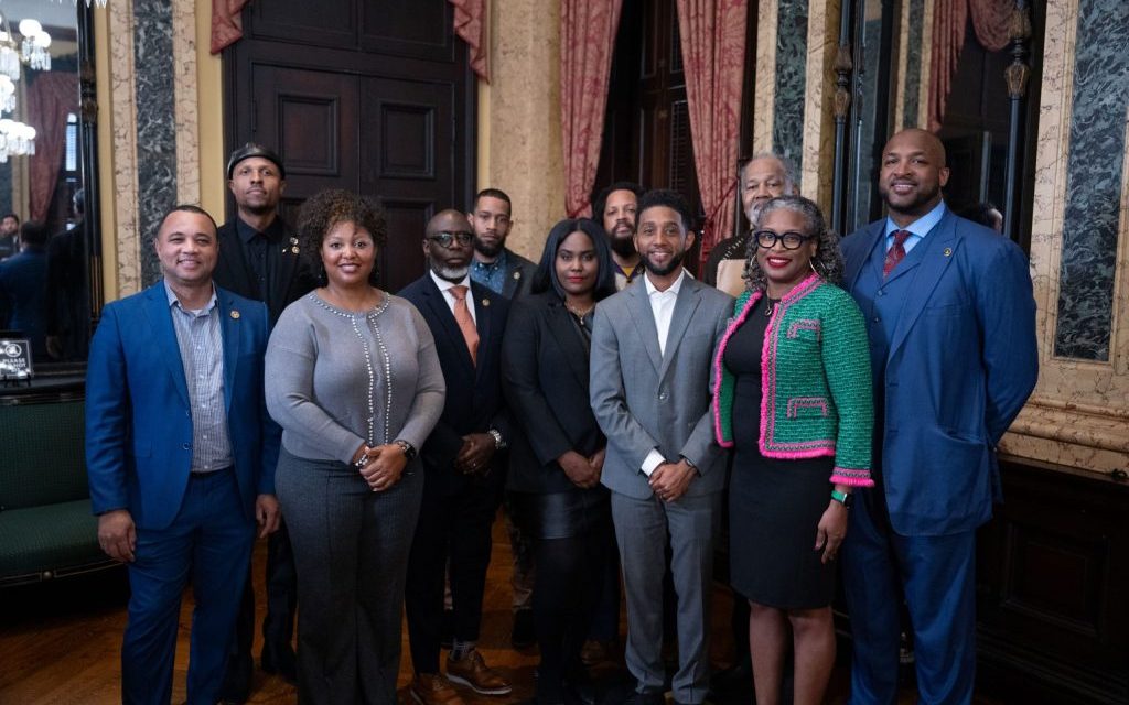 Mayor Scott swears in members of Baltimore’s newly formed Community Reinvestment and Reparations Commission