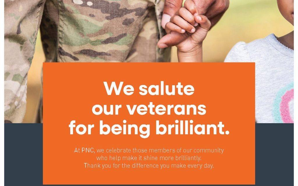 PNC Ranked as one of America’s Best Employers For Veterans