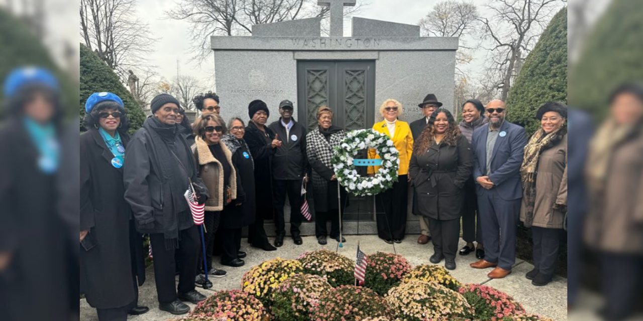 Mayor Harold Washington’s Enduring Legacy Honored at Annual Wreath-Laying Ceremony