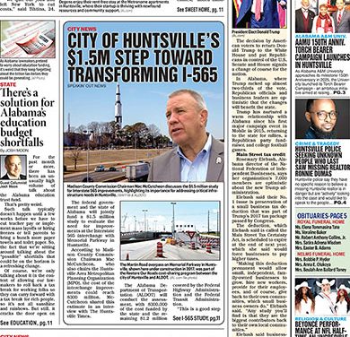 12.30.24 LEGAL NOTICE: FINANCIAL REPORT FOR MADISON COUNTY, ALABAMA FOR THE PERIOD ENDING SEPTEMBER 30, 2024