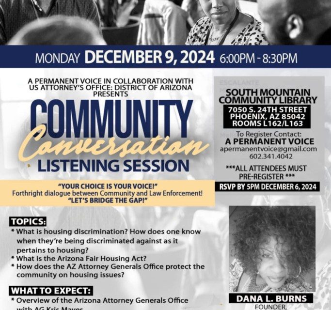 Community Conversation @ South Mountain CC