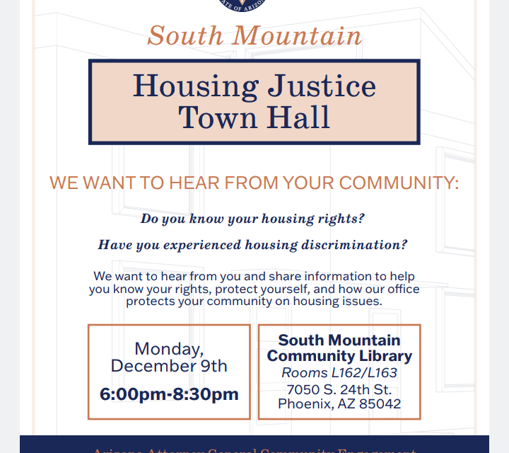 Housing Justice Town Hall 