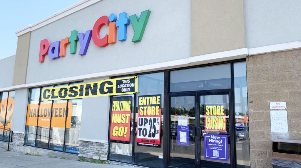 Party City is going out of business, closing all stores