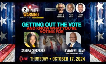 2 Minute Warning Livestream “Get Out The Vote and Know What You’re Voting For”