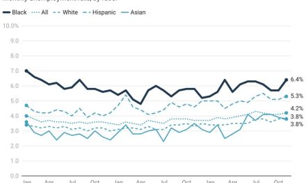 November unemployment rises for African Americans, exceeding all employment groups