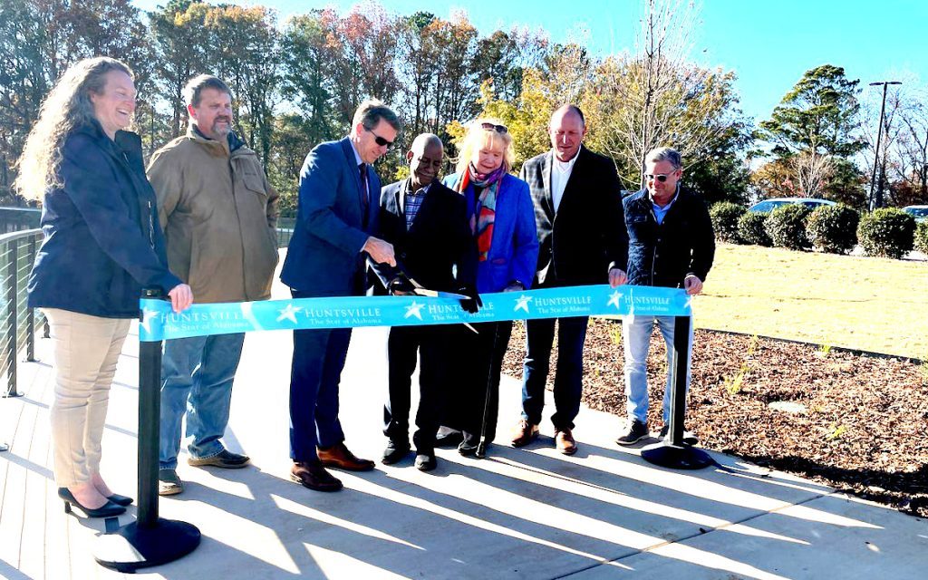 Huntsville Leaders Celebrate Completion of Apollo Park at MidCity District