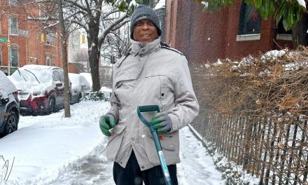 Walking in a Winter wonderland: Baltimoreans dig out of the snow after first storm of the year