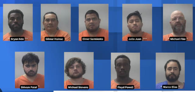 9 arrested in Huntsville child predator sting operation