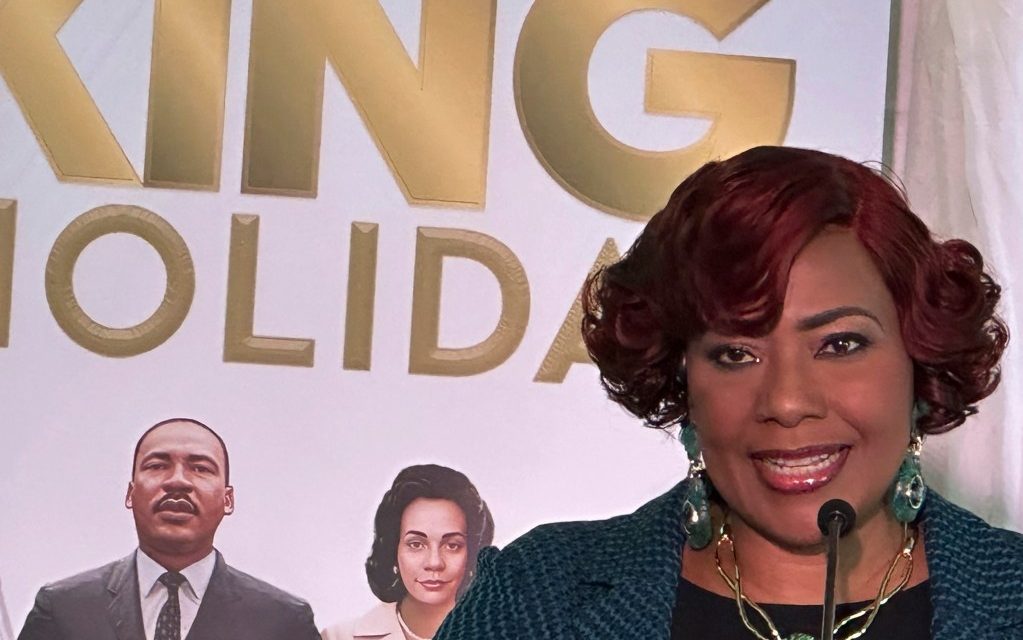 Bernice King urges people to focus on her father’s teachings in 2025