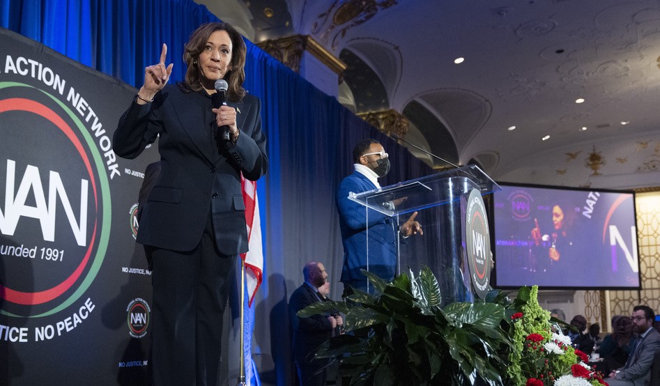 Kamala Harris leads the charge for more truthtellers and foot soldiers during National Action Network’s MLK birthday breakfast