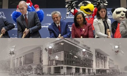 DC leaders, NBA commissioner celebrate start of an $800M downtown arena renovation