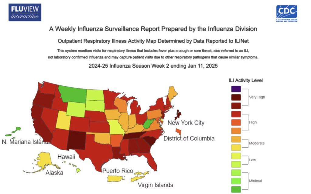 Alabama among the worst in the nation for flu, COVID and RSV, health officials say