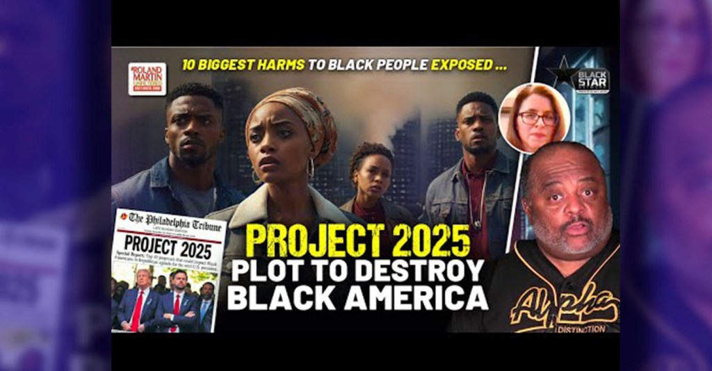 Black Press, NAACP, and lawmakers warned America. Now, Project 2025 is reality