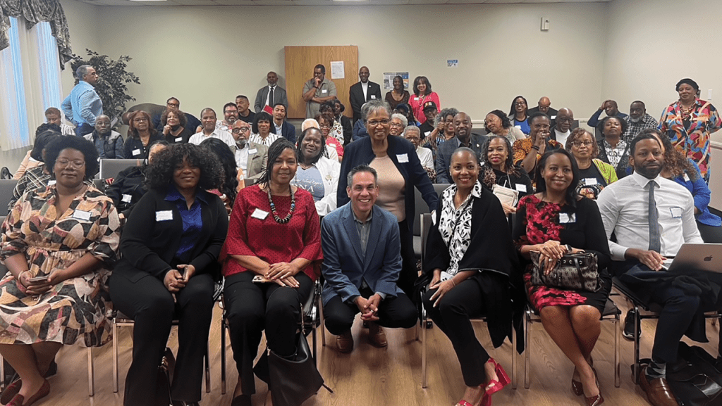 “How We Fight Back”: Rep. Pete Aguilar Meets With IE Black Leaders