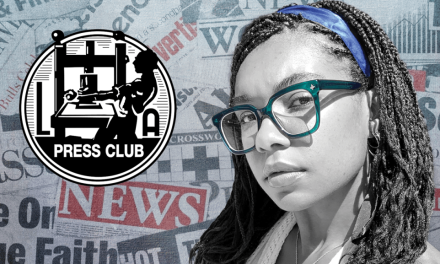 Black Voice News Reporter Alyssah Hall Awarded LA Press Club’s Foot in the Door Fellowship