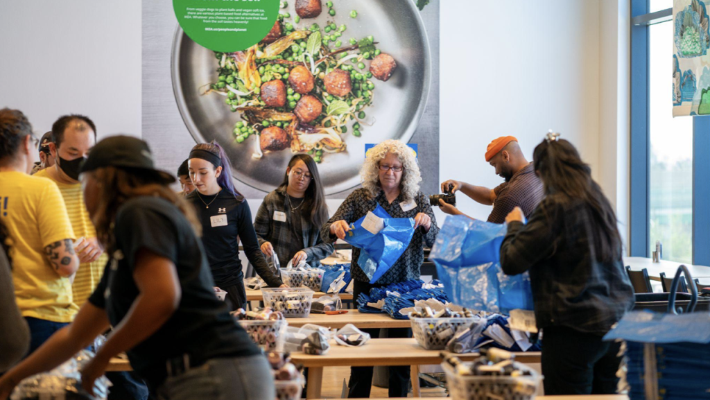 Volunteers Assemble Hygiene Kits for Youth Affected by L.A. Wildfires at BIPOC Female Led Community Event