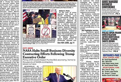 2.19.25 LEGAL NOTICE: LEGAL ADVERTISEMENT HUNTSVILLE HOUSING AUTHORITY REQUEST FOR PROPOSALS (RFP) NO. 2025-01 COMPREHENSIVE PHYSICAL NEEDS ASSESSMENT