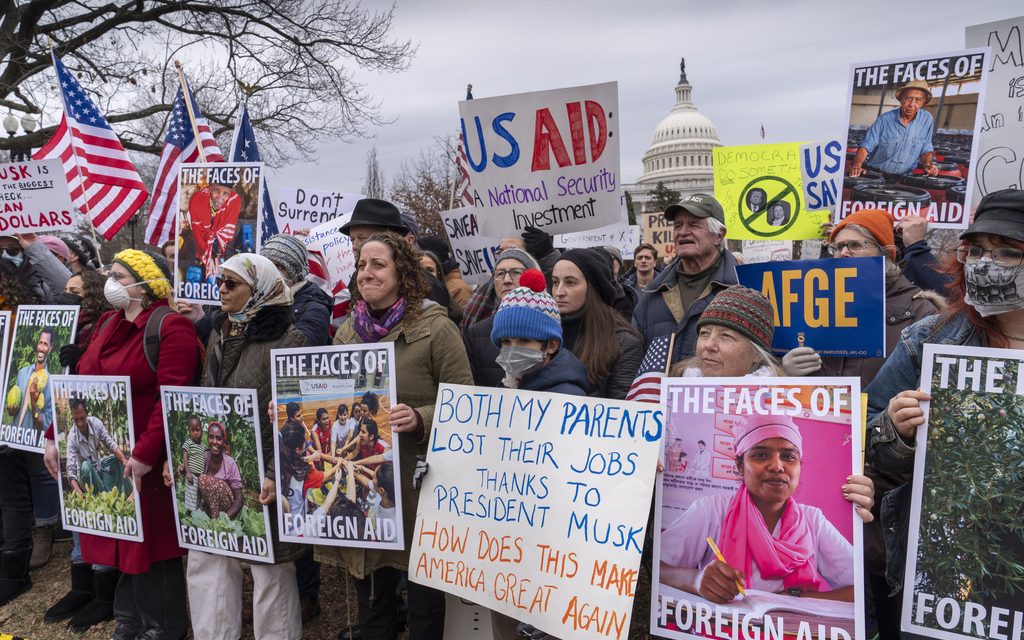 Lawmakers condemn ‘cruel’ and ‘unconstitutional’ dismantling of USAID, warning of global consequences