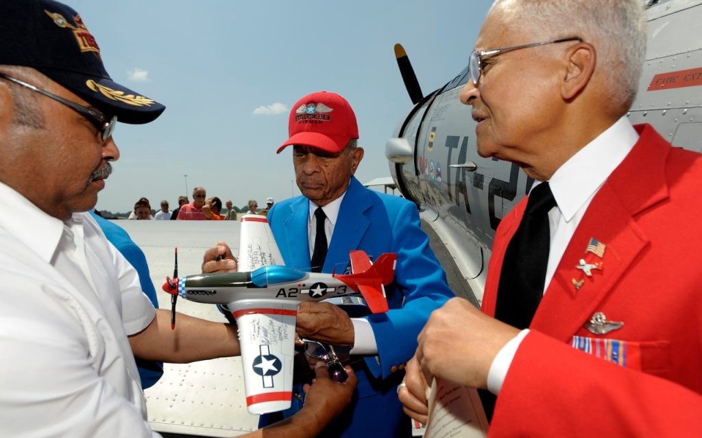 Award-winning combat pilot, one of last living Tuskegee Airmen, dies at 100