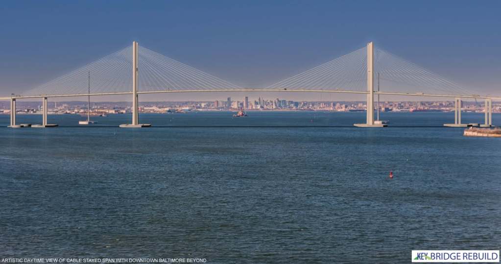 New design for Francis Scott Key Bridge unveiled, demolition set for spring 2025