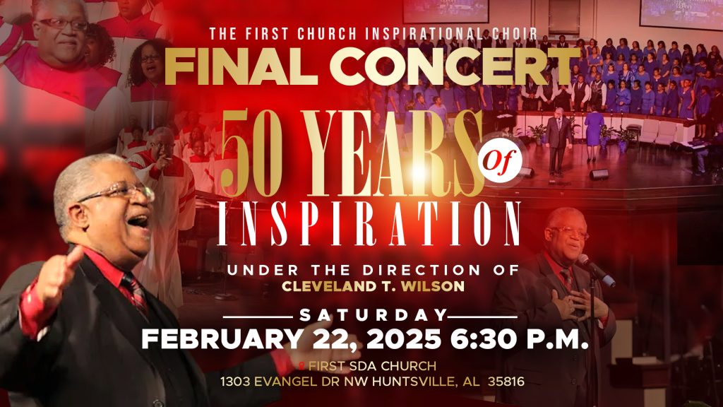 The First Church Inspirational Choir Final Concert “50 Years of Inspiration” Under the Direction of Cleveland T. Wilson