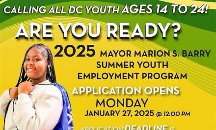 Applications for 2025 Mayor Marion S. Barry Summer Youth Employment Program open