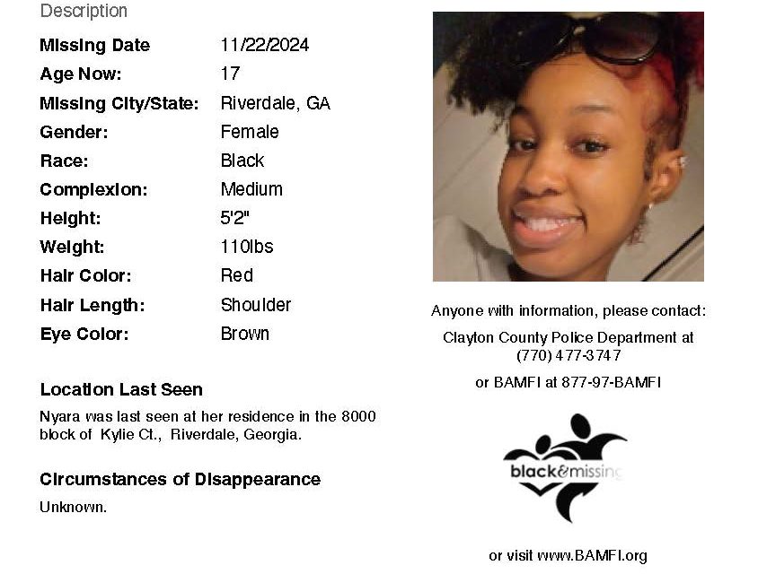 BLACK & MISSING: Niyara Bishop