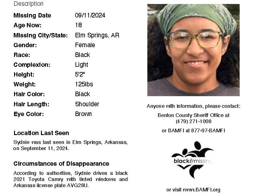 BLACK & MISSING: Sydnie Laney