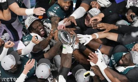 Eagles deny the Chiefs a Super Bowl three-peat with dominant defense in 40-22 rout