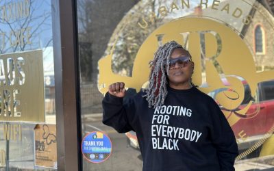 Divine Nine and community leaders rally behind Baltimore bookstore owner after racist messages