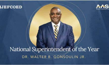 Rep. Sewell welcomes Dr. Walter Gonsoulin as National Superintendent of the Year