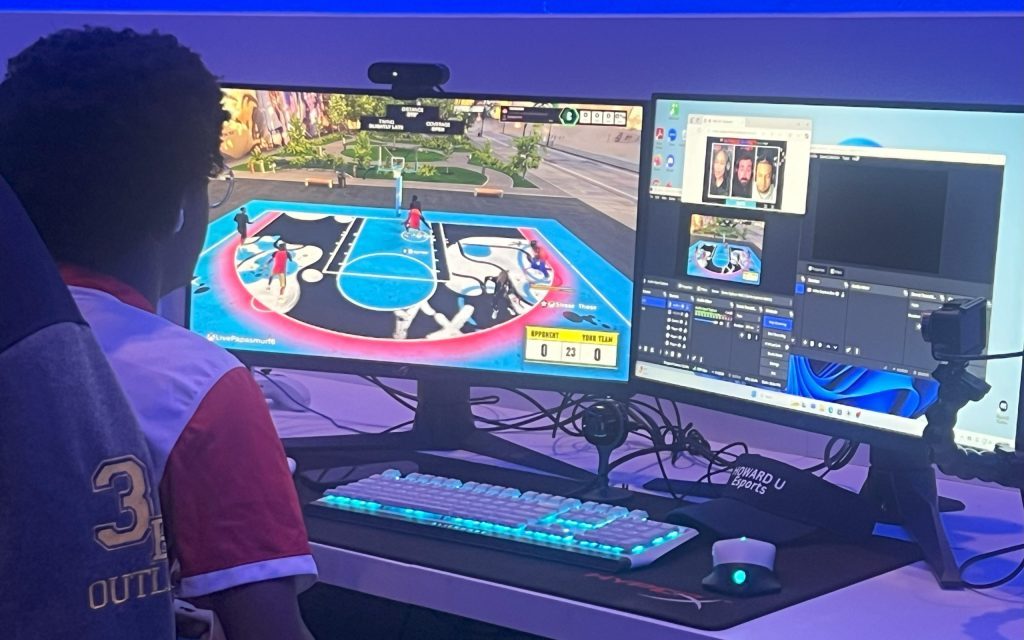 Howard esports partners with Wizards District Gaming to compete in NBA 2K Basketball Tournament