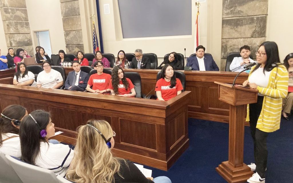 Immigrants at Alabama capital protest restrictive bills: ‘I deserve to be here’