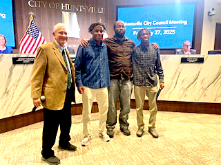 Huntsville City Council Honors Wrestling Champions Kiyan and Yanik Simon