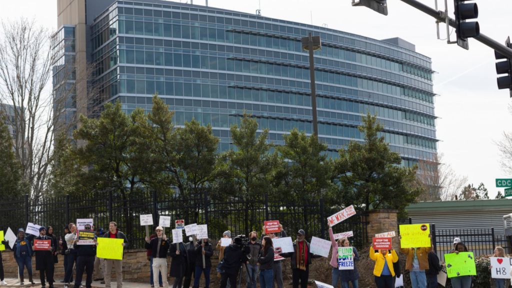 Fired federal workers descend on Senate to put human faces on DOGE cuts