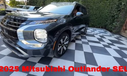 2025 Mitsubishi Outlander SEL A Practical and Feature Packed Family Hauler