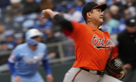 Holliday and Sugano help Orioles snap a 3-game skid with an 8-1 victory over Royals