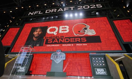 Shedeur Sanders’ long wait ends when Browns take him in the 5th round of the NFL draft