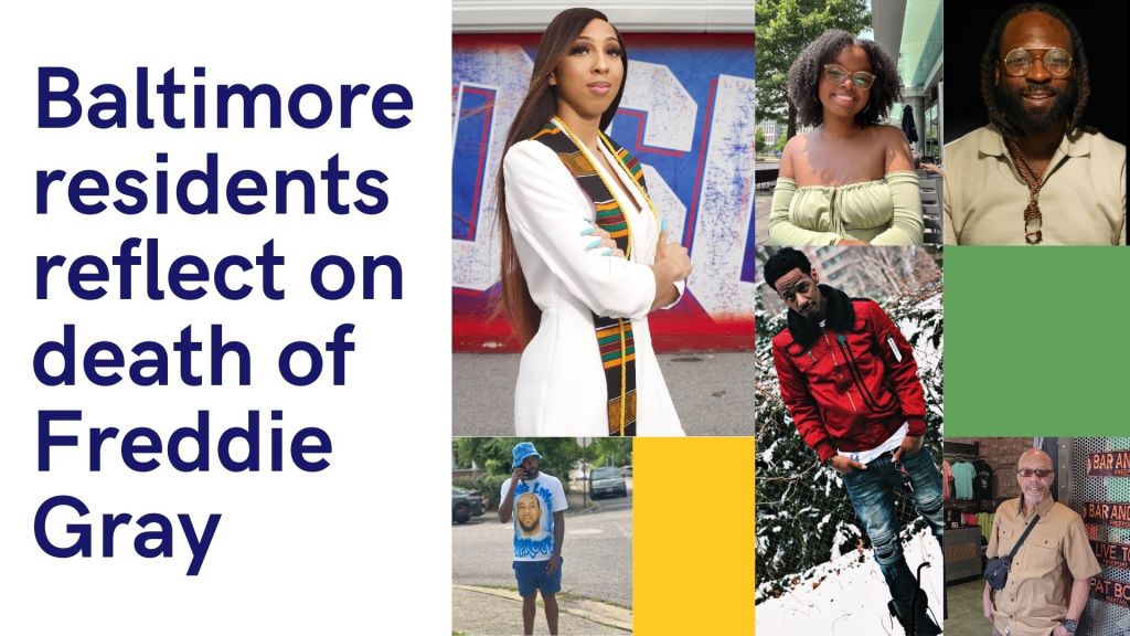 Baltimore residents reflect on death of Freddie Gray