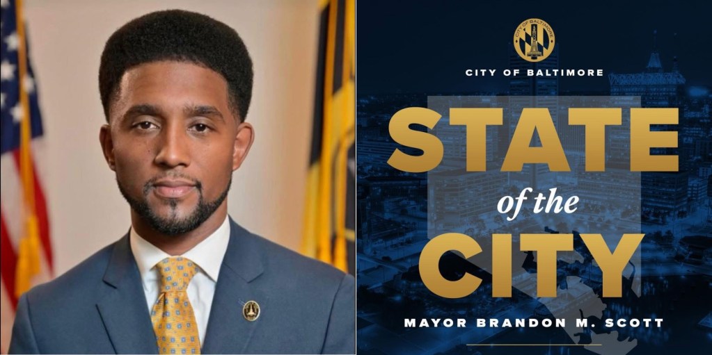 Baltimore Mayor Brandon Scott boasts progress during 2025 State of the City address